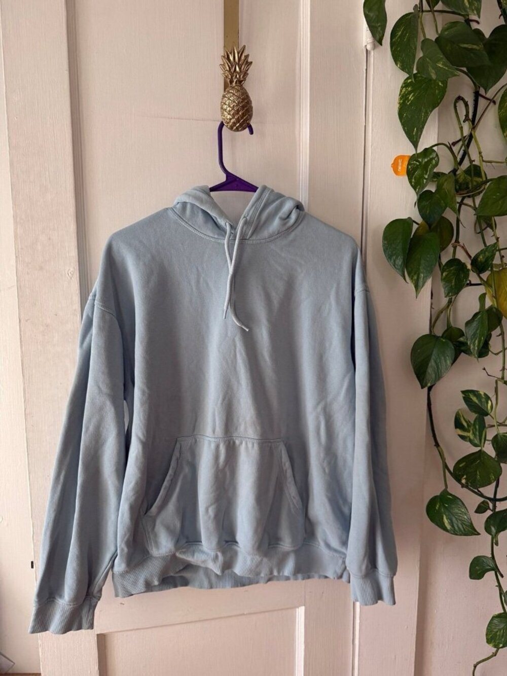 H&M Relaxed fit size medium blue hoodie